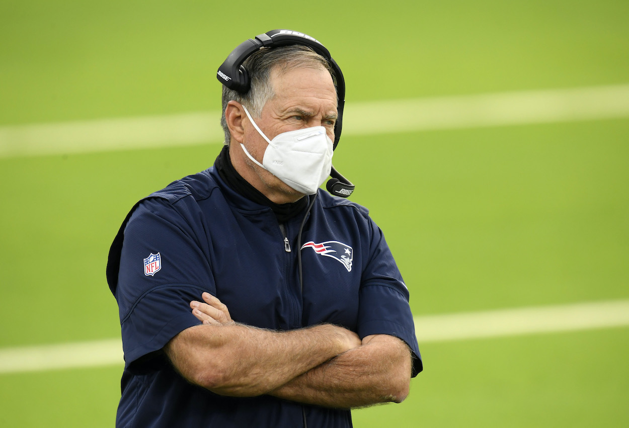 New England Patriots head coach Bill Belichick