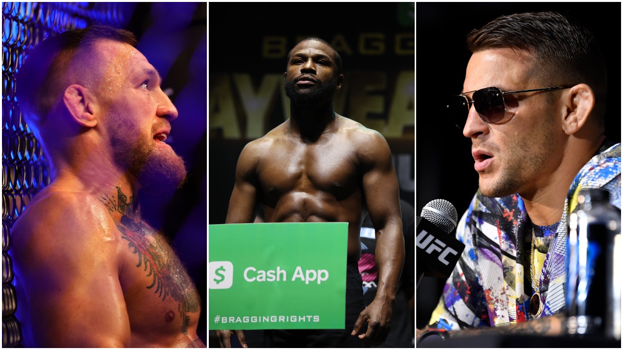 Conor McGregor Floyd Mayweather Dustin Poirier