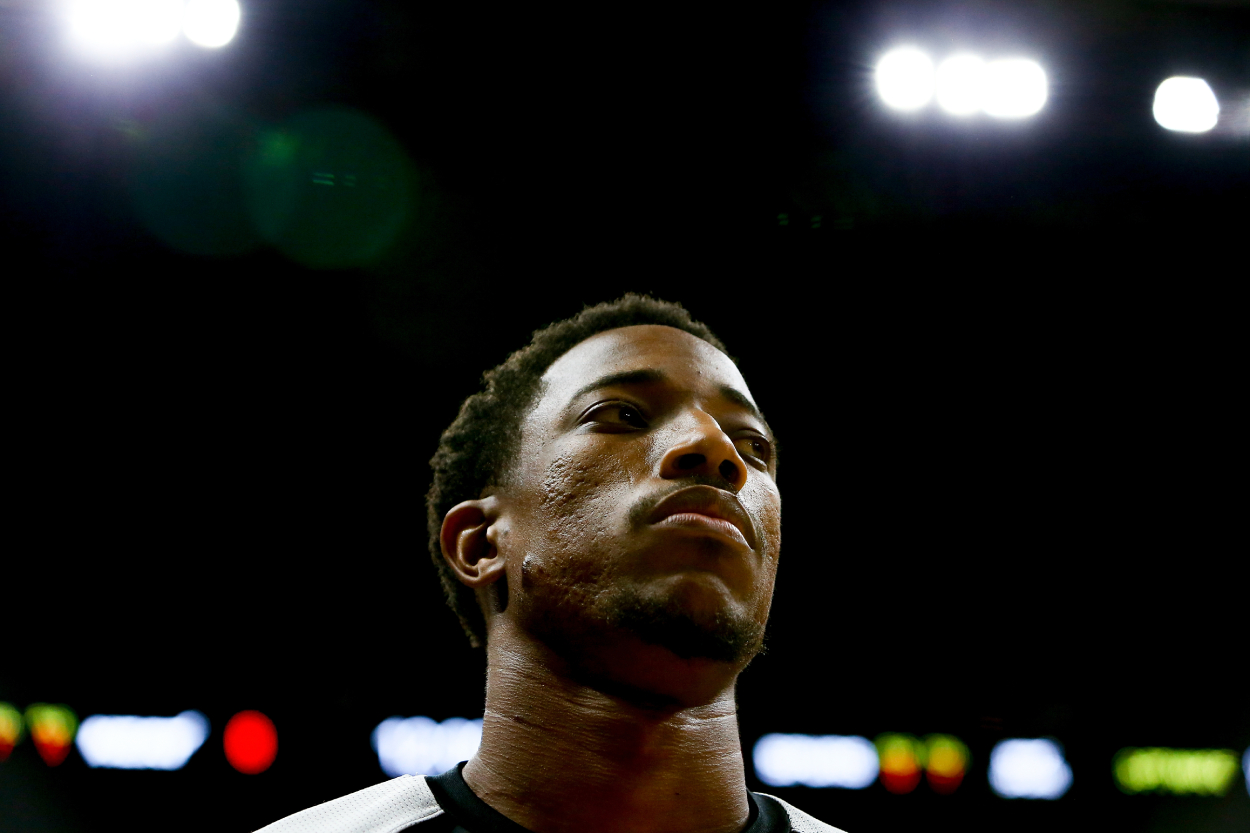 DeMar DeRozan, who recently recalled the moment he learned he had been traded from the Raptors to the Spurs.
