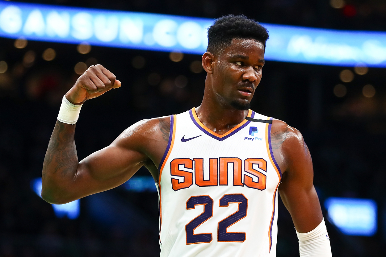 Phoenix Suns big man Deandre Ayton, who may be one of the best players under the age of 25.