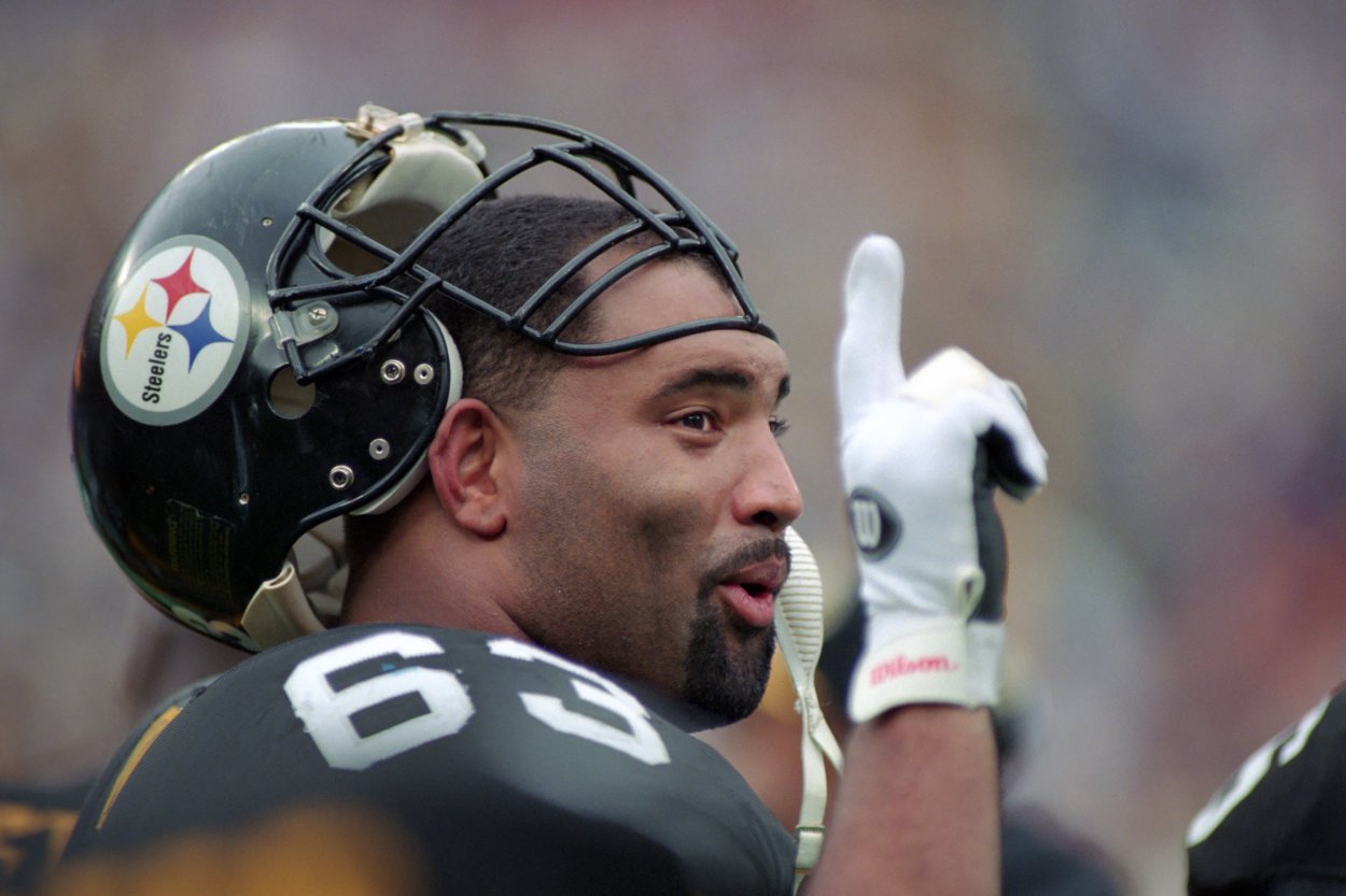 Pittsburgh Steelers legend Dermontti Dawson.
