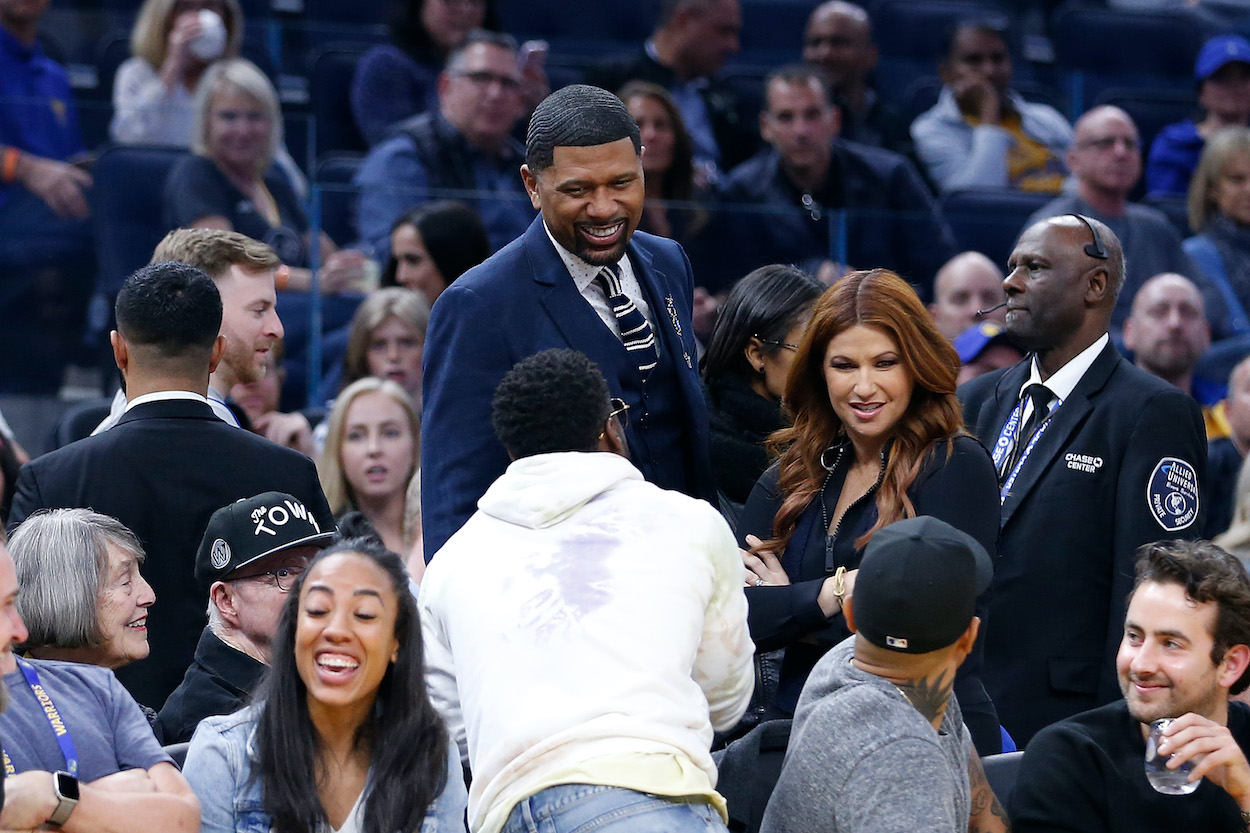 ESPN personalities Jalen Rose and Rachel Nichols