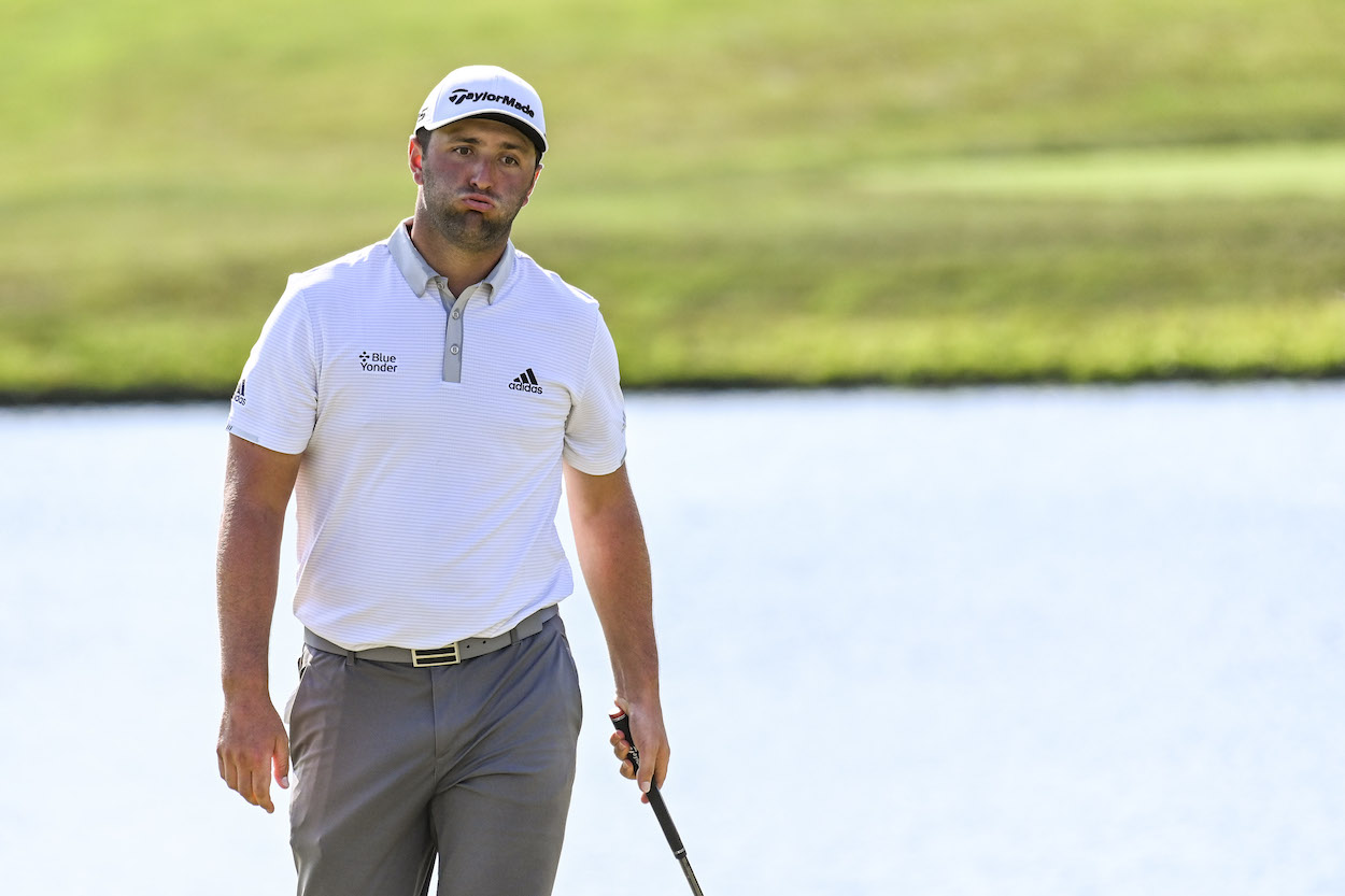 Jon Rahm withdraws from Olympics.