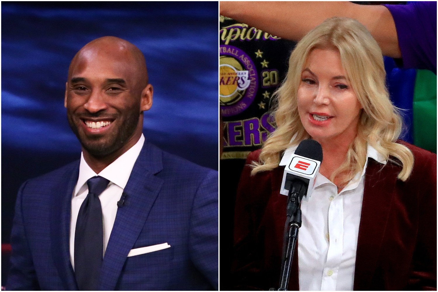 Kobe Bryant and Jeanie Buss grew into their roles together, respectively, with the Los Angeles Lakers.