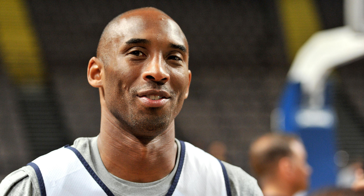 Los Angeles Lakers legend Kobe Bryant during a USA Basketball training session.