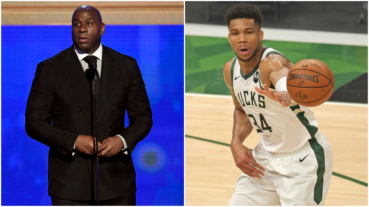 Magic Johnson Cost the Lakers $50,000 Just for Saying Giannis Antetokounmpo Would Lead the Bucks to an NBA Title