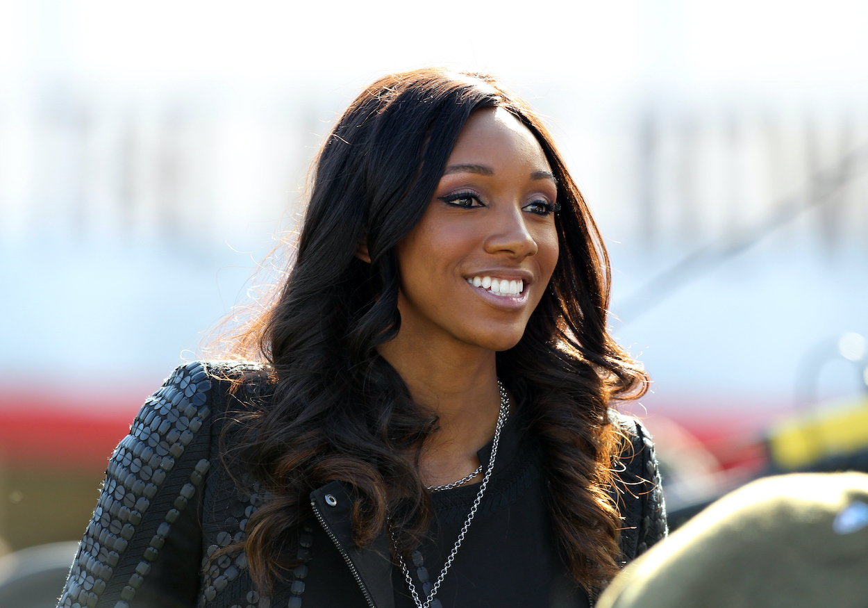 ESPN sideline reporter Maria Taylor