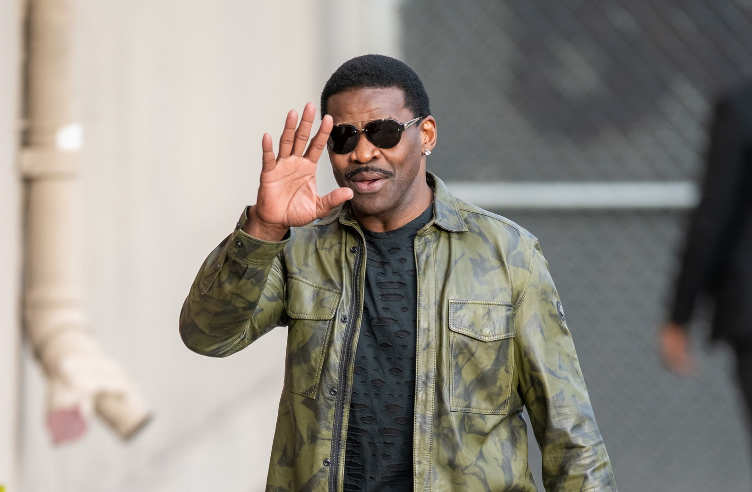 Michael Irvin is seen at 'Jimmy Kimmel Live' on Jan. 21, 2020, in Los Angeles.