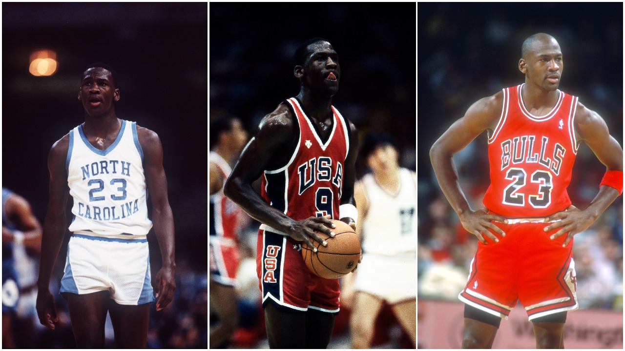 Michael Jordan NCAA Olympics NBA