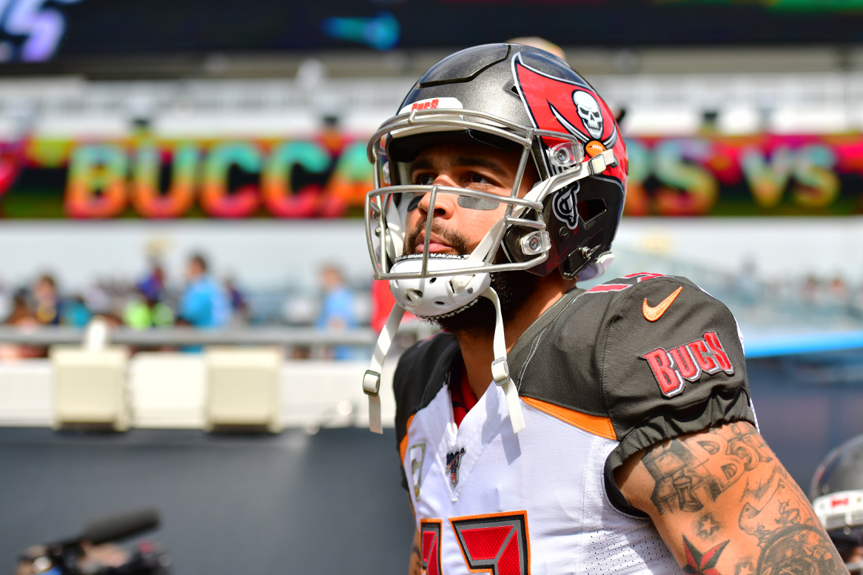 Tampa Bay Buccaneers wide receiver Mike Evans, who recently had something to say about his Madden 22 rating.