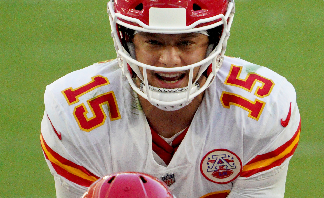 Kansas City Chiefs quarterback Patrick Mahomes in 2020.