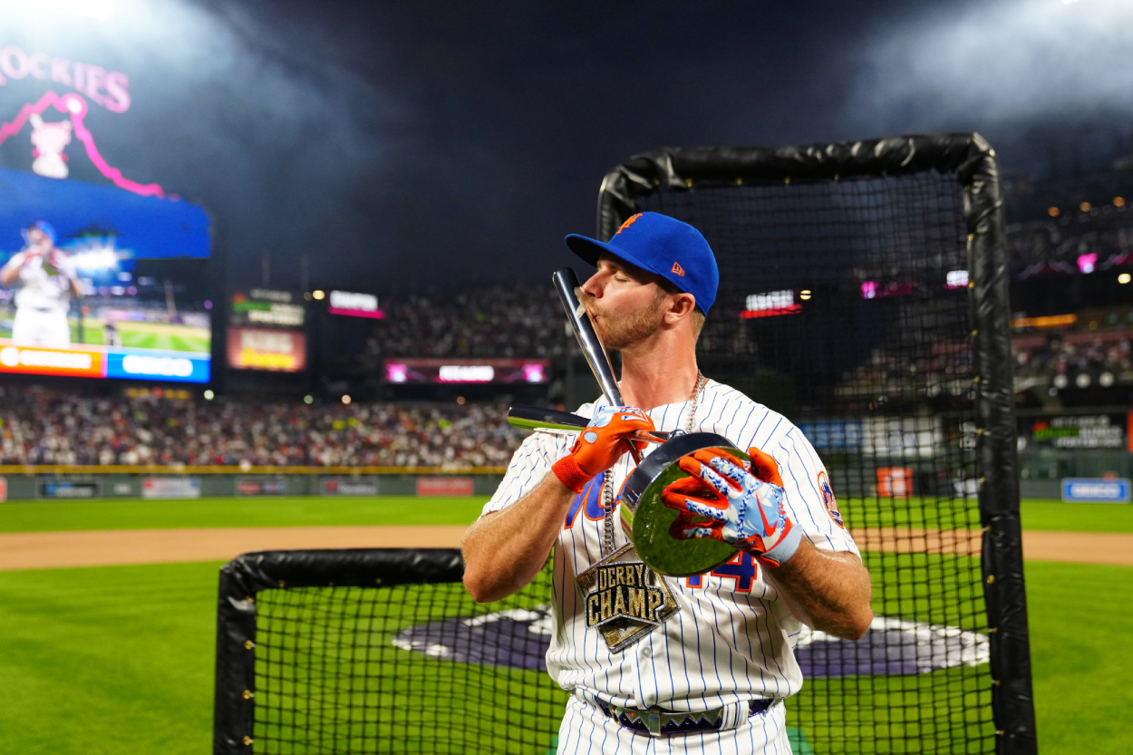 New York Mets star and 2021 MLB Home Run Derby champion Pete Alonso.