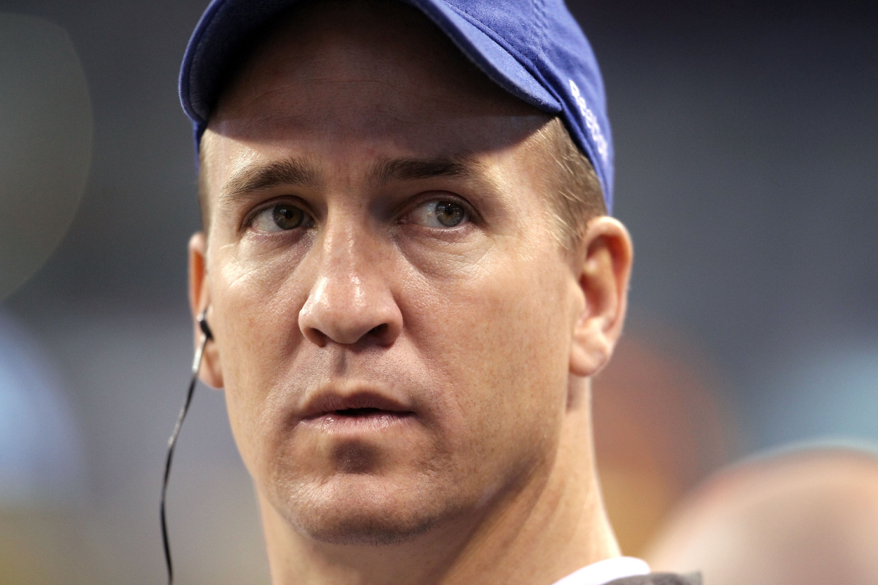 Former Indianapolis Colts quarterback Peyton Manning, who parted ways with Indy in 2012.