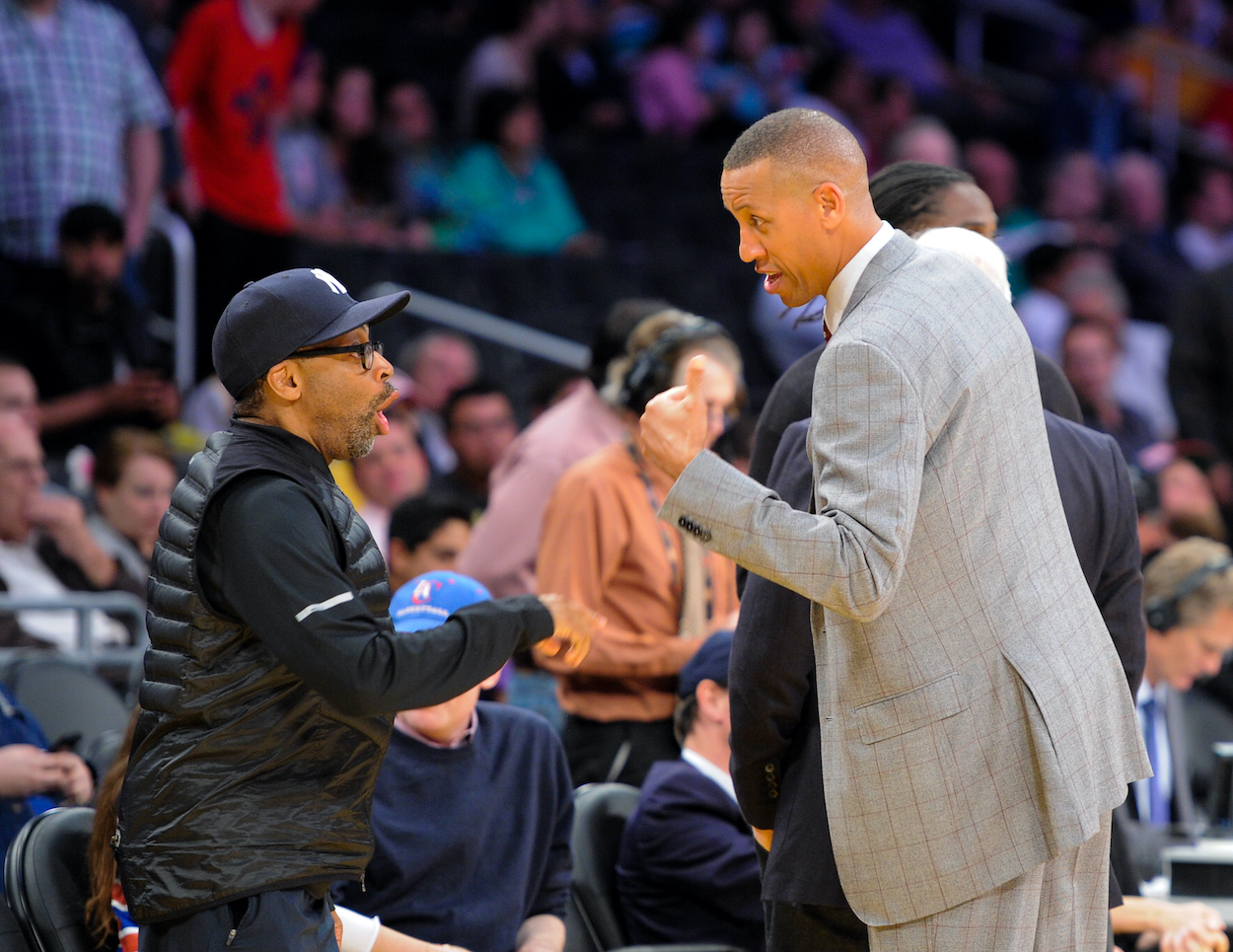 Spike Lee explains the incident at Madison Square Garden