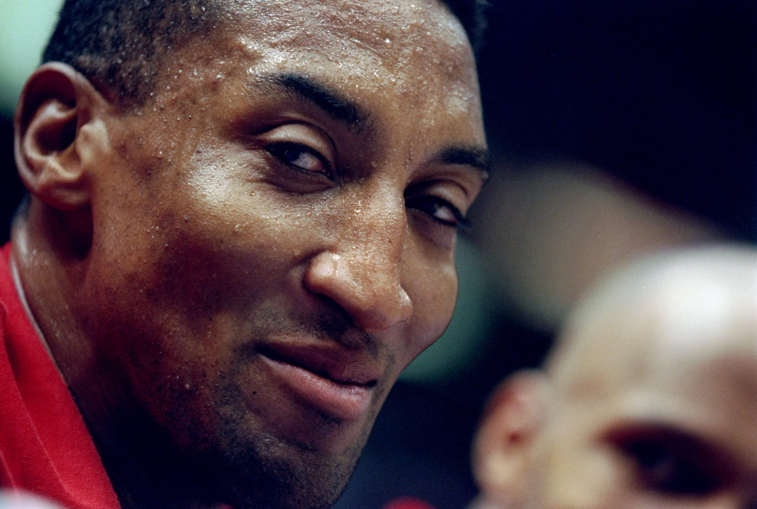 Scottie Pippen of the Chicago Bulls in 1996.