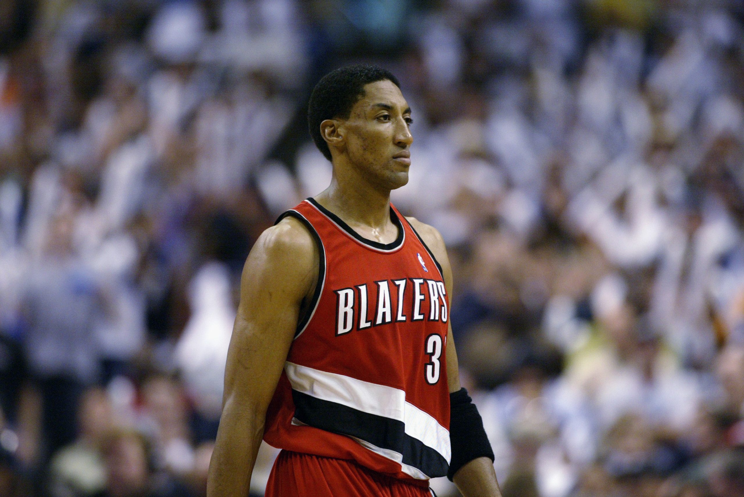 Scottie Pippen with the Portland Trail Blazers in 2003.