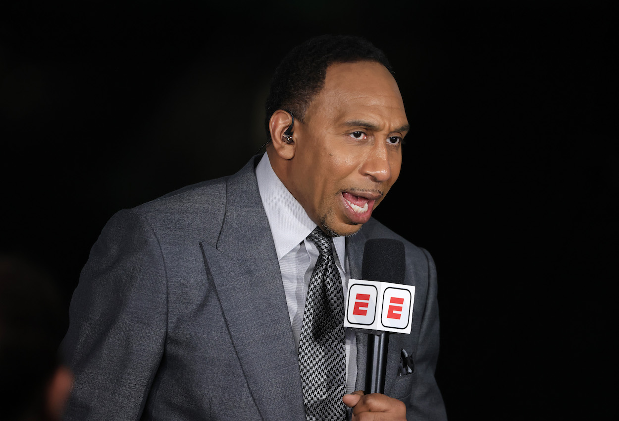 Stephen A. Smith is in hot water after Shohei Ohtani comments.