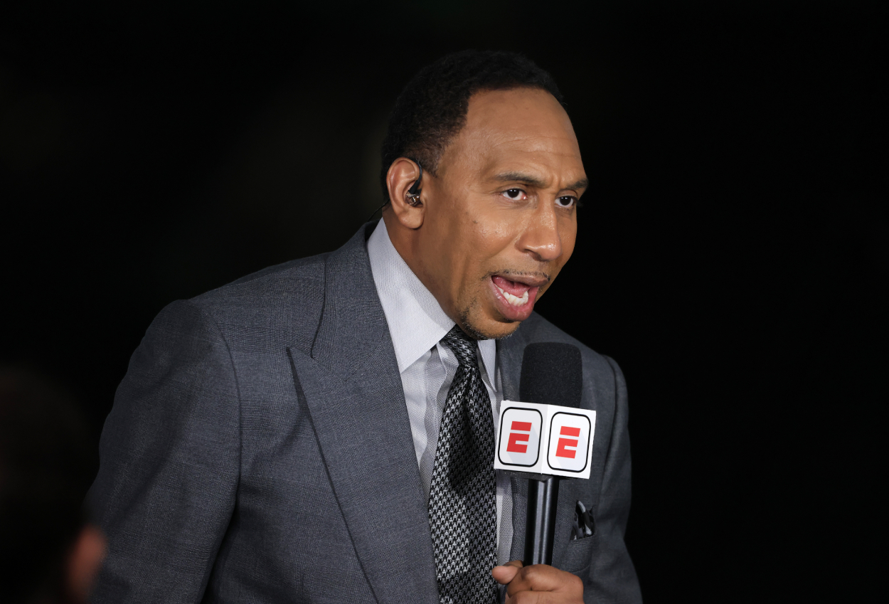 ESPN commentator Stephen A. Smith, who recently made insensitive comments about Shohei Ohtani.