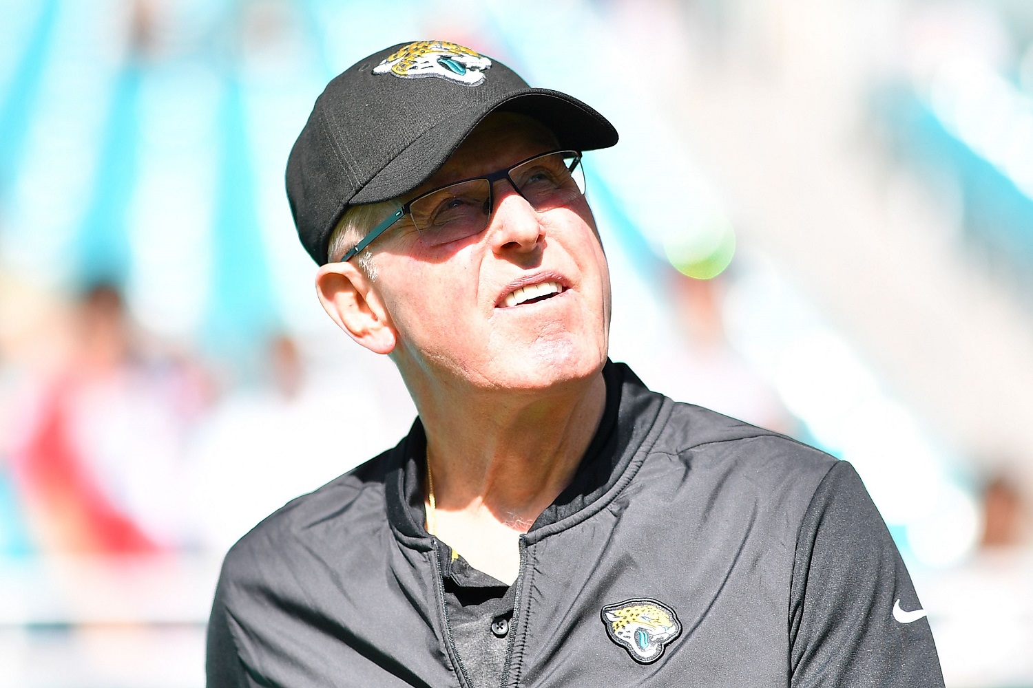 Tom Coughlin was the original head coach of the Jacksonville Jaguars and returned in 2017 in a front-office role. | Mark Brown/Getty Images