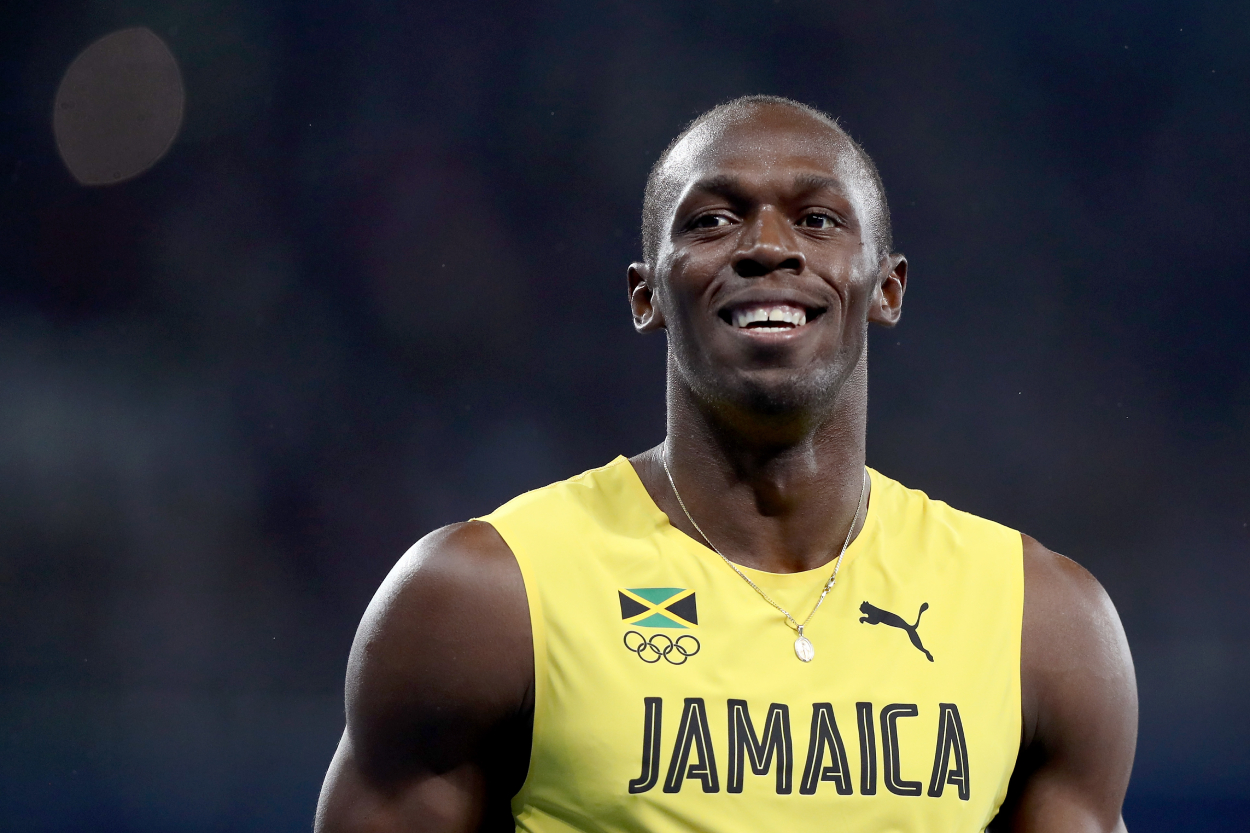 Former Olympic sprinter Usain Bolt, whose speed would have been unstoppable in the NFL.