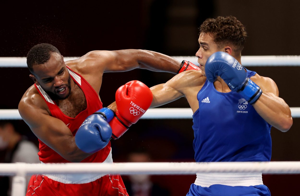 Moroccan Boxer Youness Baalla Pulls a Mike Tyson at 2020 Tokyo Olympics