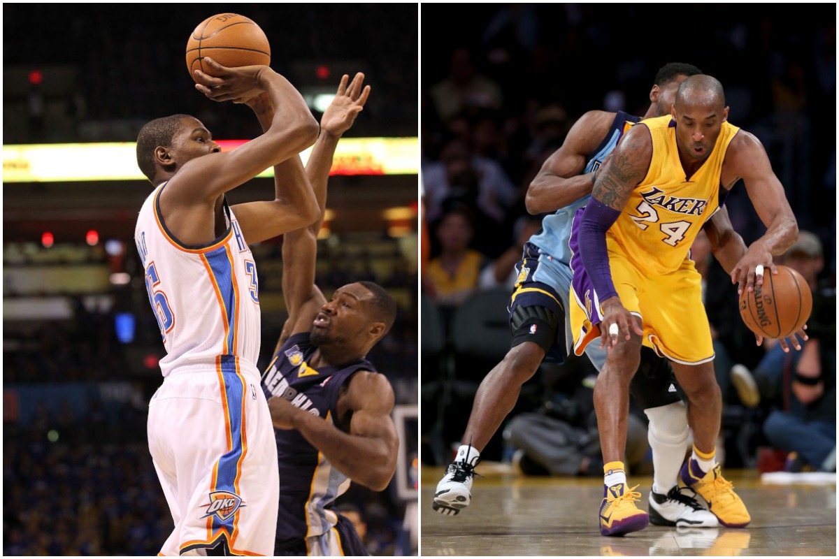 Kevin Durant Kobe Bryant