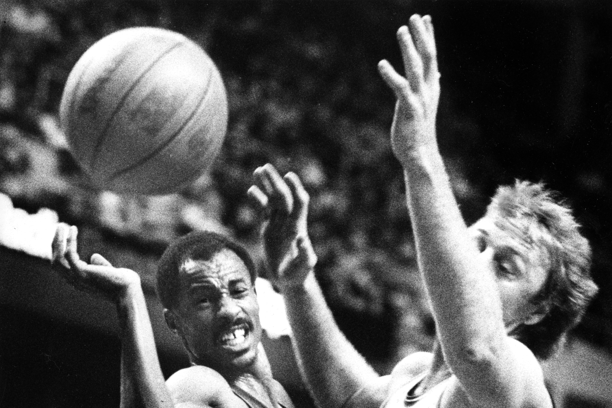 The Milwaukee Bucks and Boston Celtics battled often in the 1980s.