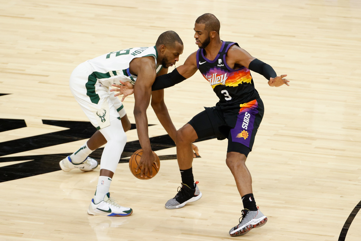 The Milwaukee Bucks and Phoenix Suns joined the NBA in 1968