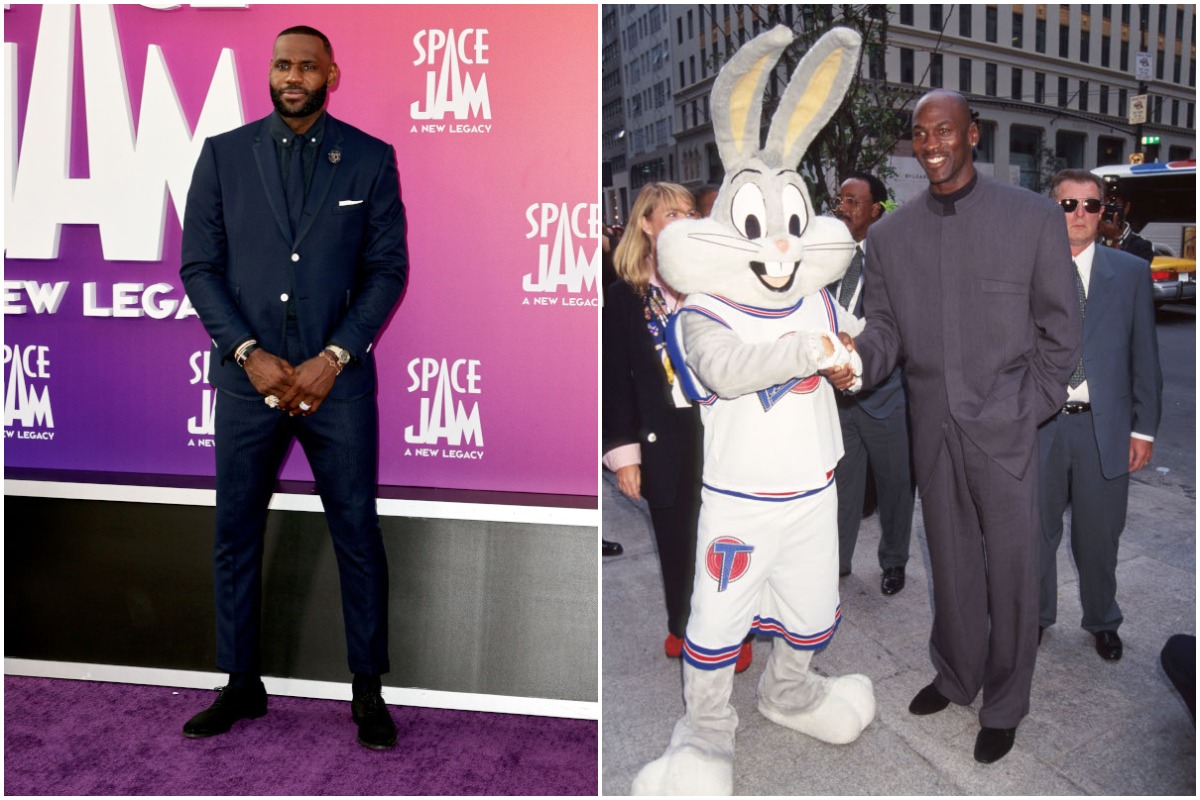 The debate over Michael Jordan and LeBron James has spread from the basketball court to the silver screen.