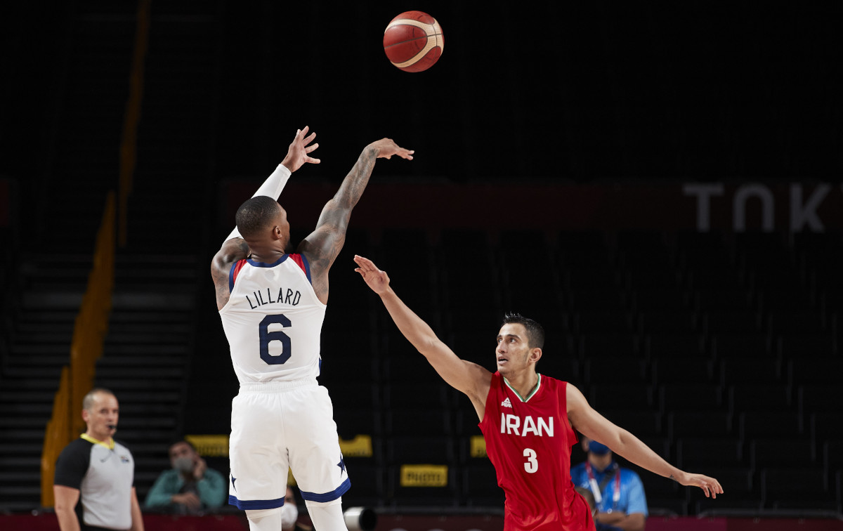 Damian Lillard led Team USA to a blowout of Iran in what was an important game for USA Basketball's psyche