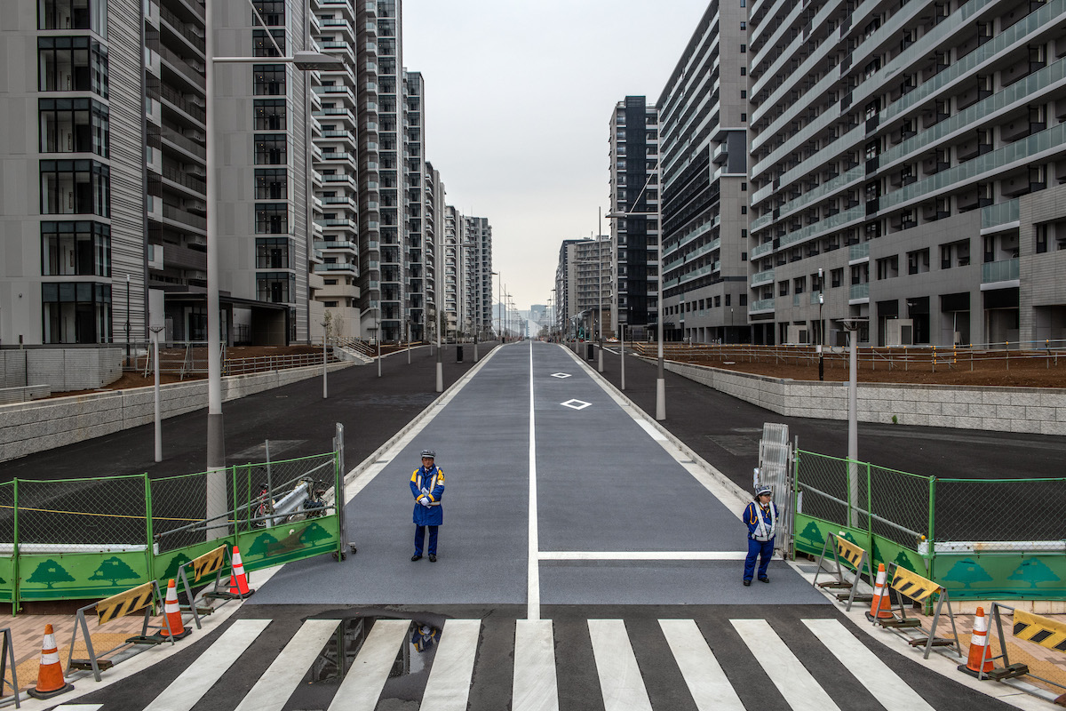The Olympic Village in Tokyo