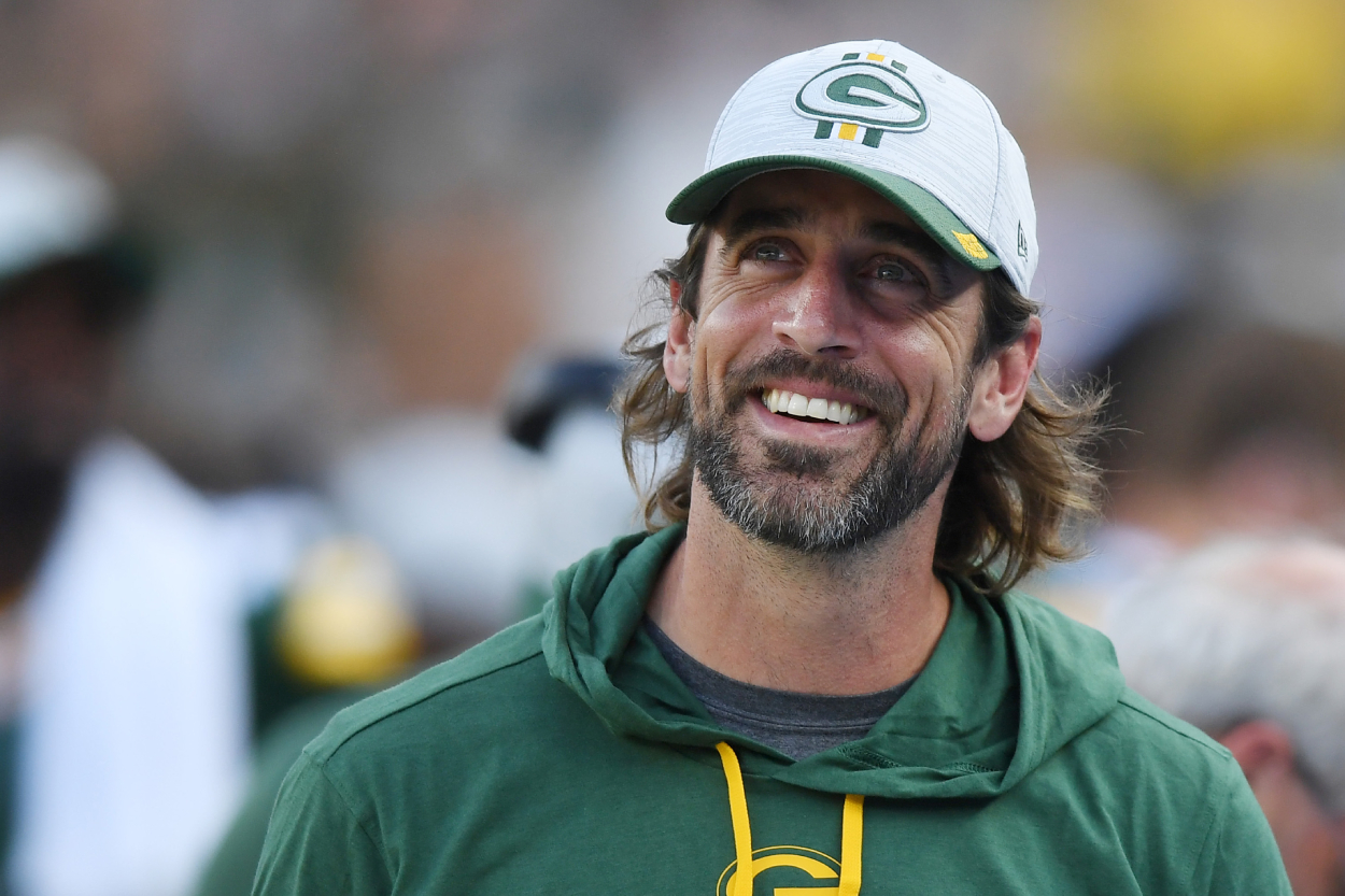 Aaron Rodgers Finally Reveals His Plans for His New Hairstyle: 'I've Been  Getting Some Advice From Some Hair Connoisseurs'