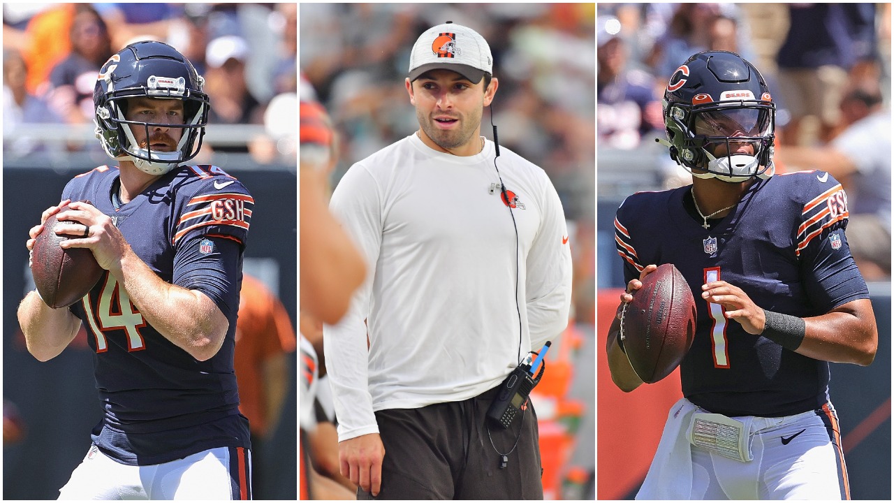 Andy Dalton Baker Mayfield Justin Fields