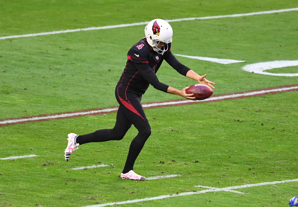 Arizona Cardinals punter Andy Lee is among the active oldest NFL players.