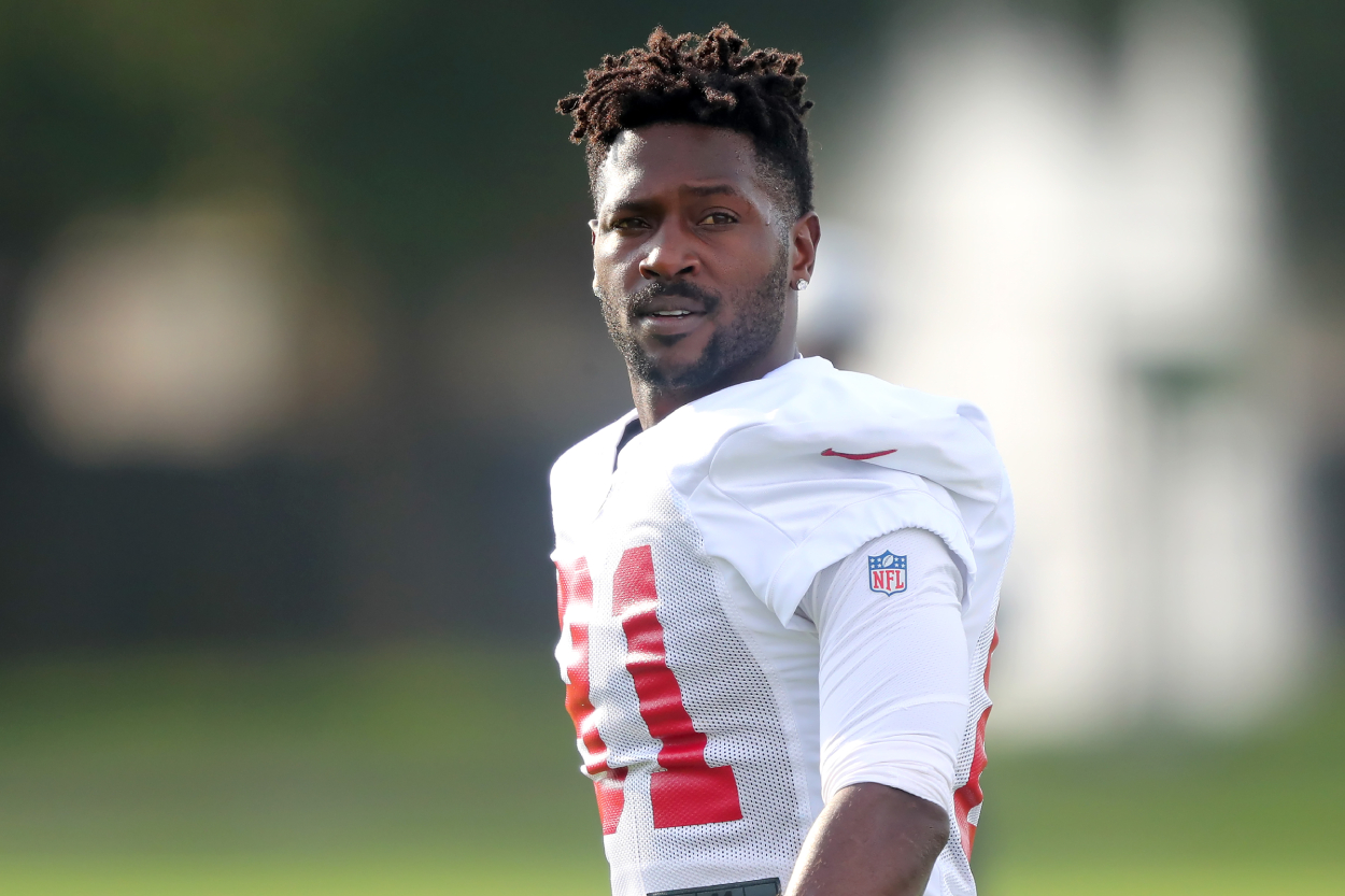 Antonio Brown, one of the Buccaneers' elite receivers, who recently had an astonishing claim made about him by head coach Bruce Arians.