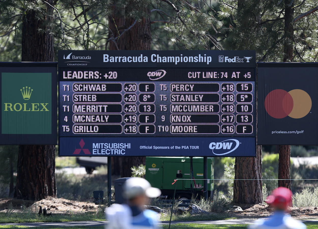 At the Barracuda Championship, the highest score wins.