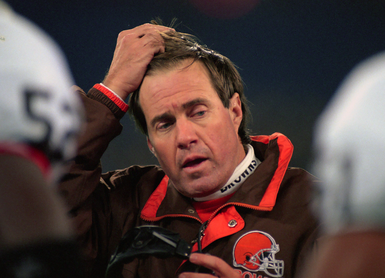 Bill Belichick as the head coach of the Cleveland Browns.