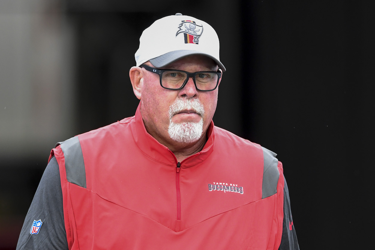 Tampa Bay Buccaneers head coach Bruce Arians.