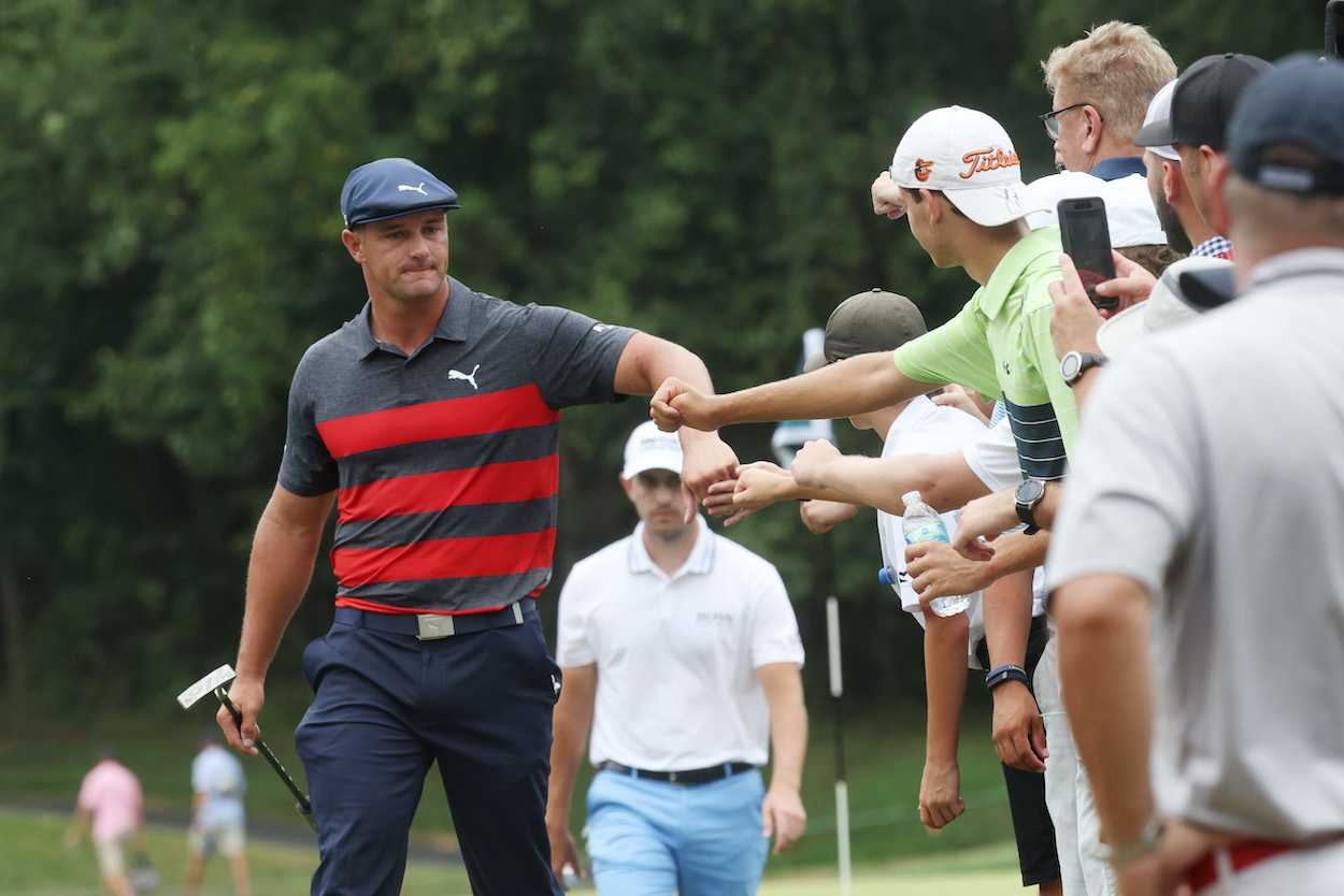 Bryson DeChambeau made a young fan's day at the BMW Championship.