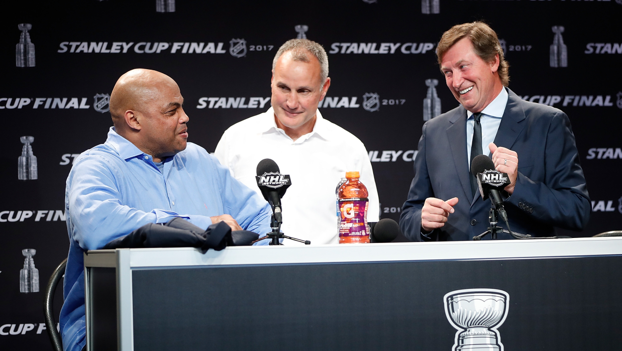 Charles Barkley’s Constant Phone Calls Helped Wayne Gretzky Launch a New Career: ‘He Called Me Every Single Day’