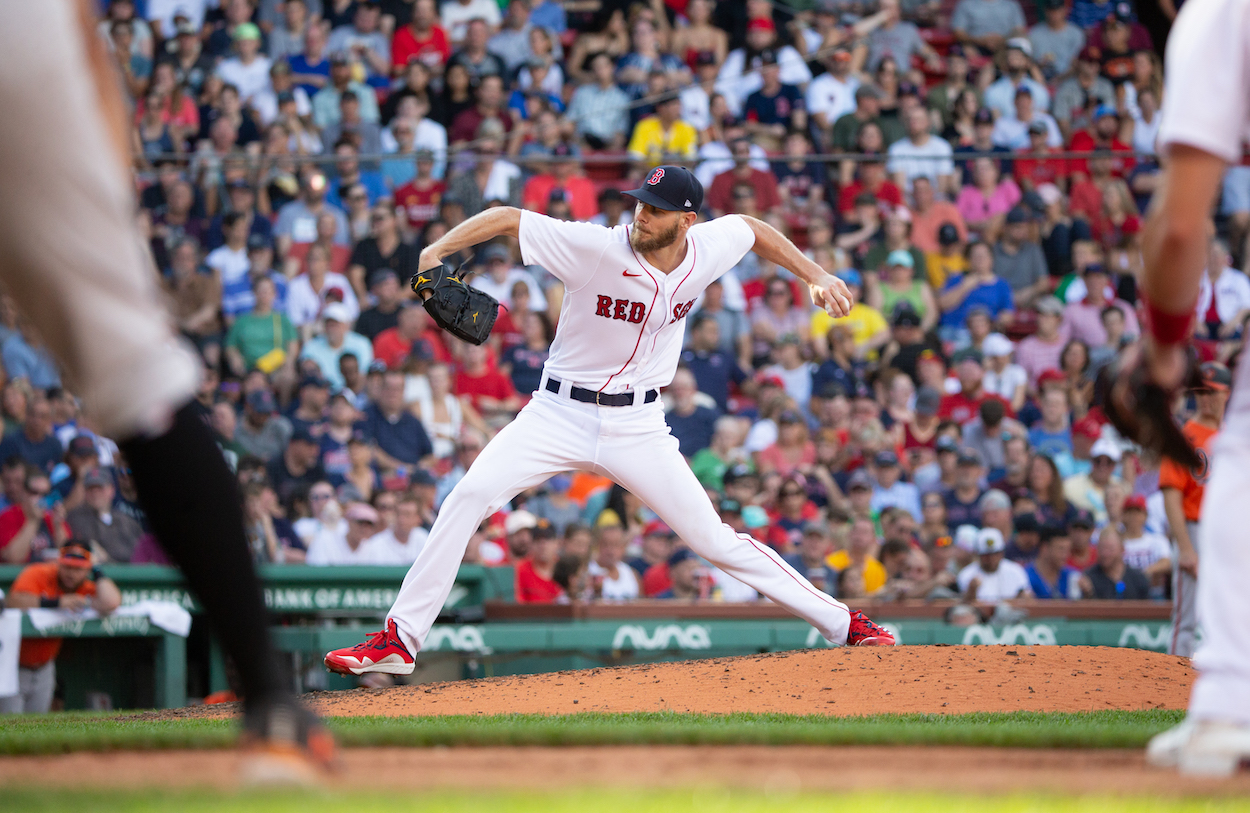 Chris Sale of the Boston Red Sox.