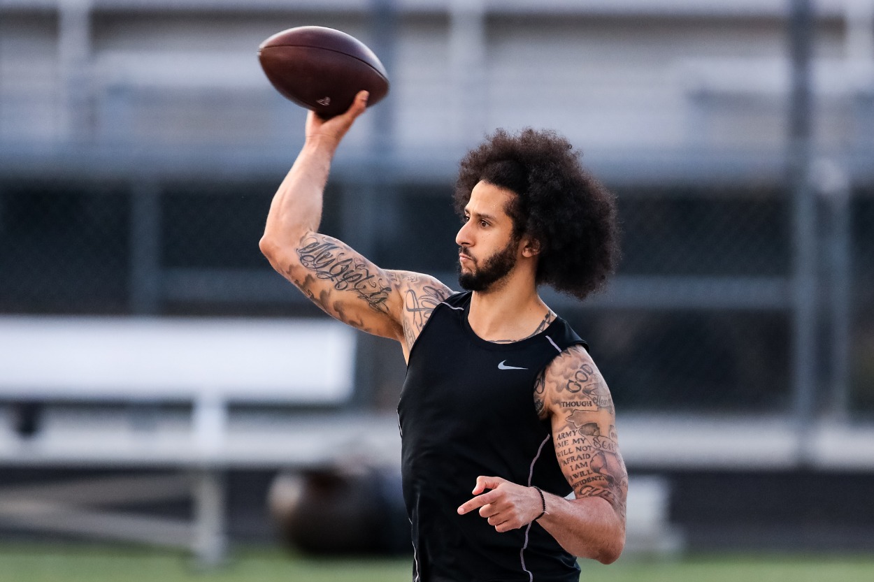 EA Sports' 'Madden NFL 22 is being extremely kind to former NFL quarterback Colin Kaepernick.