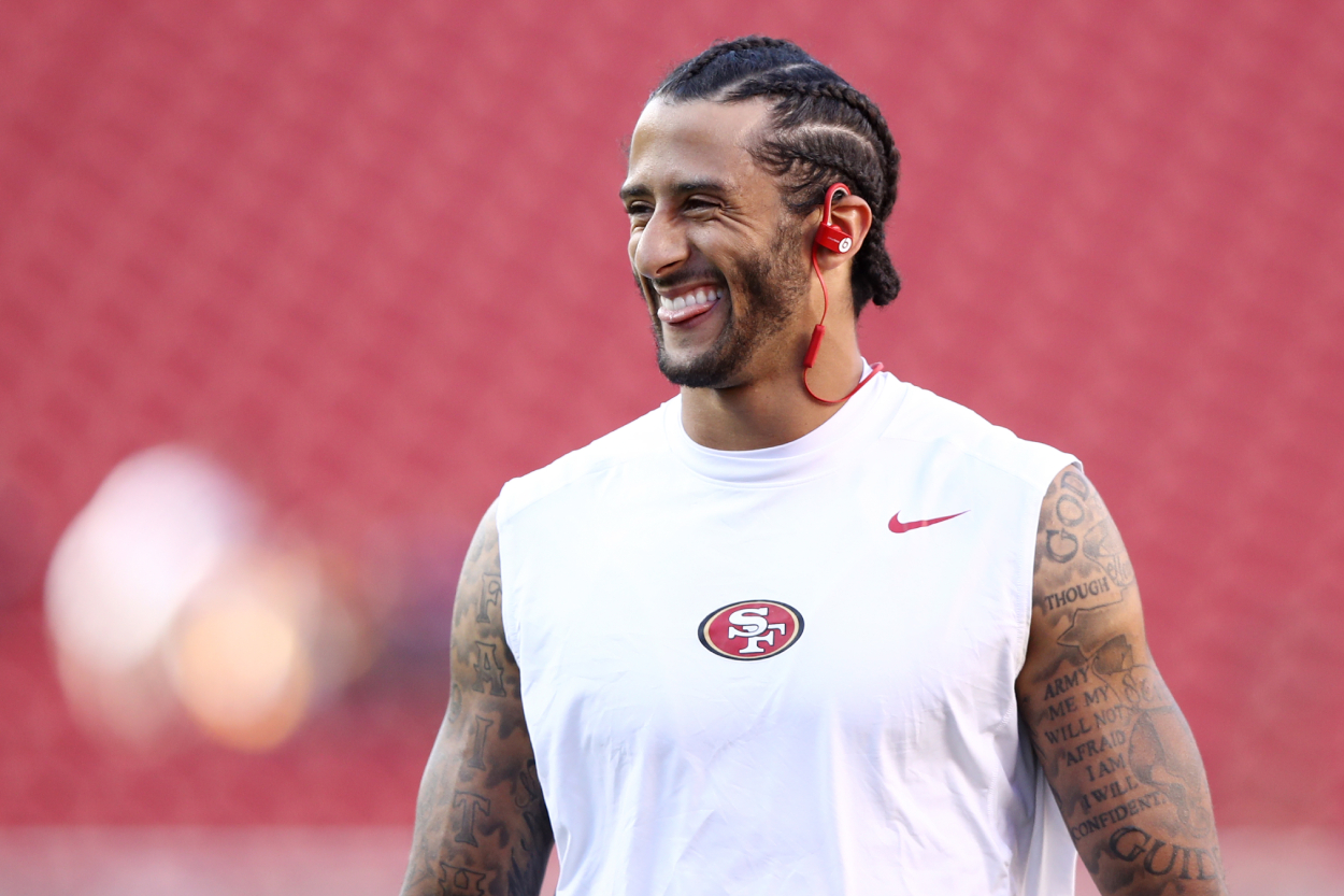 Colin Kaepernick Hasn’t Played in Over 4 Years but Reportedly Has a Higher Madden 22 Rating Than a Big Young Star