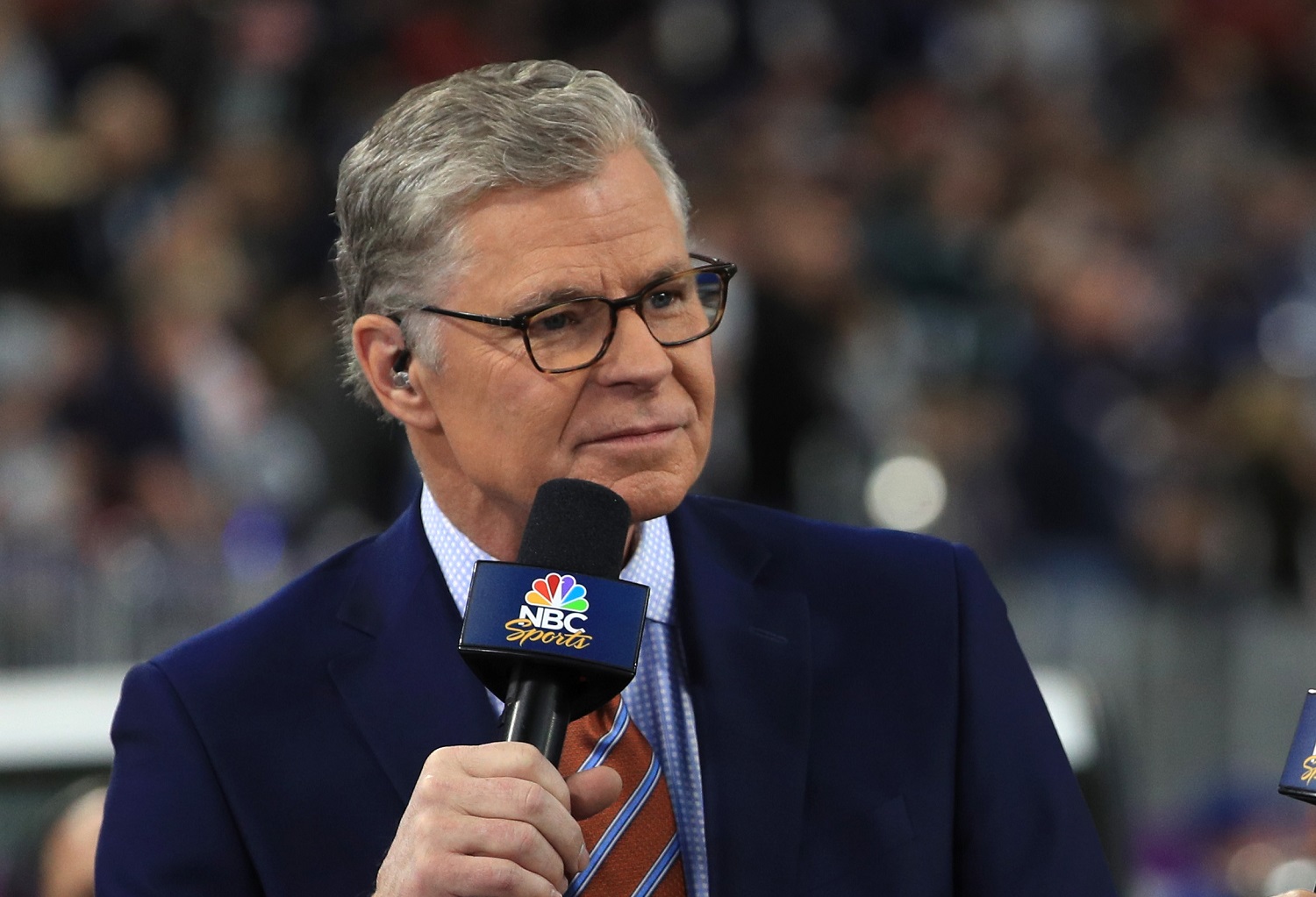 Dan Patrick enjoyed long rides at ESPN and NBC before deciding in 2018 to focus on his daily radio show. | Mike Ehrmann/Getty Images