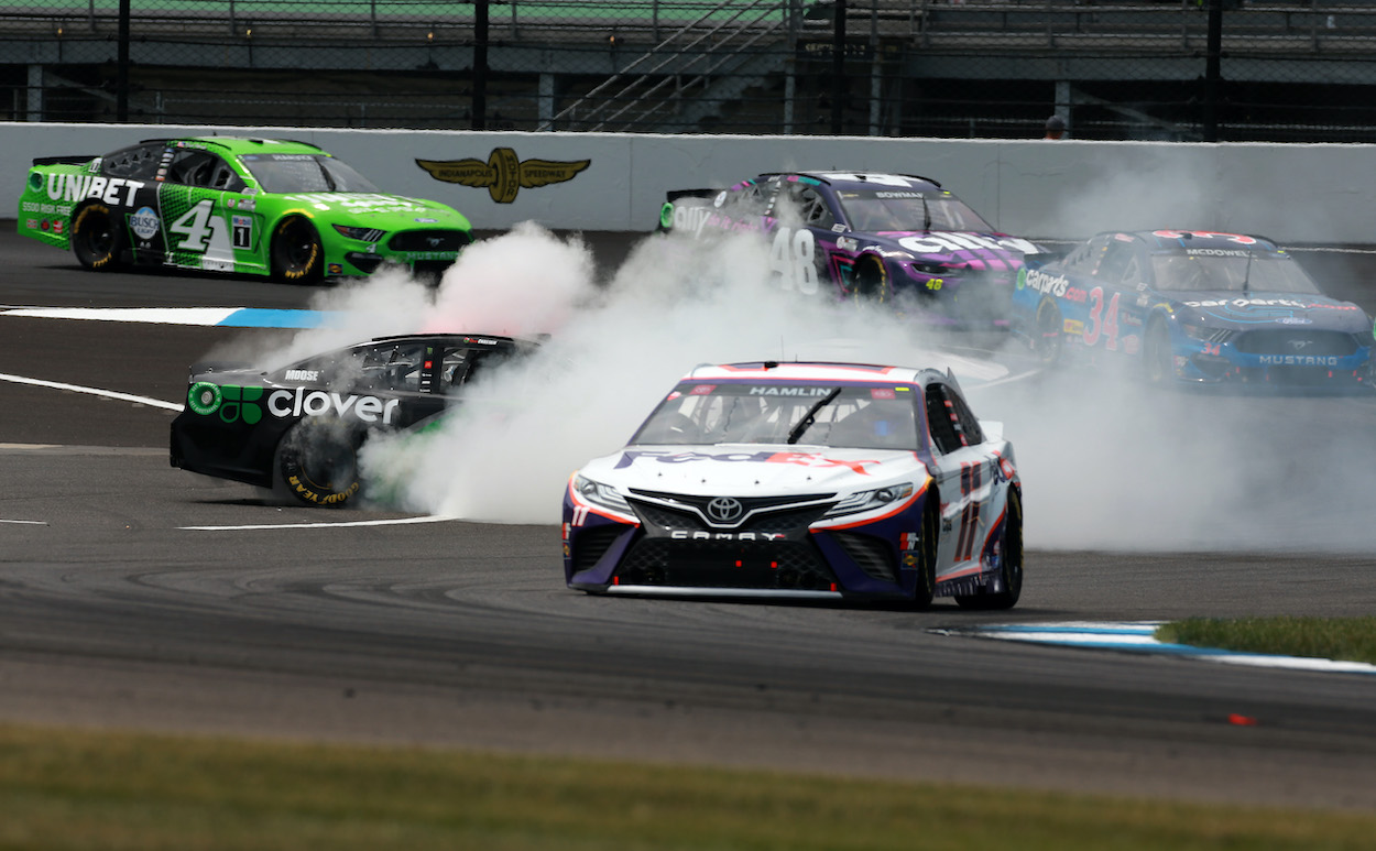 Denny Hamlin isn't a fan of Indy's new road course.