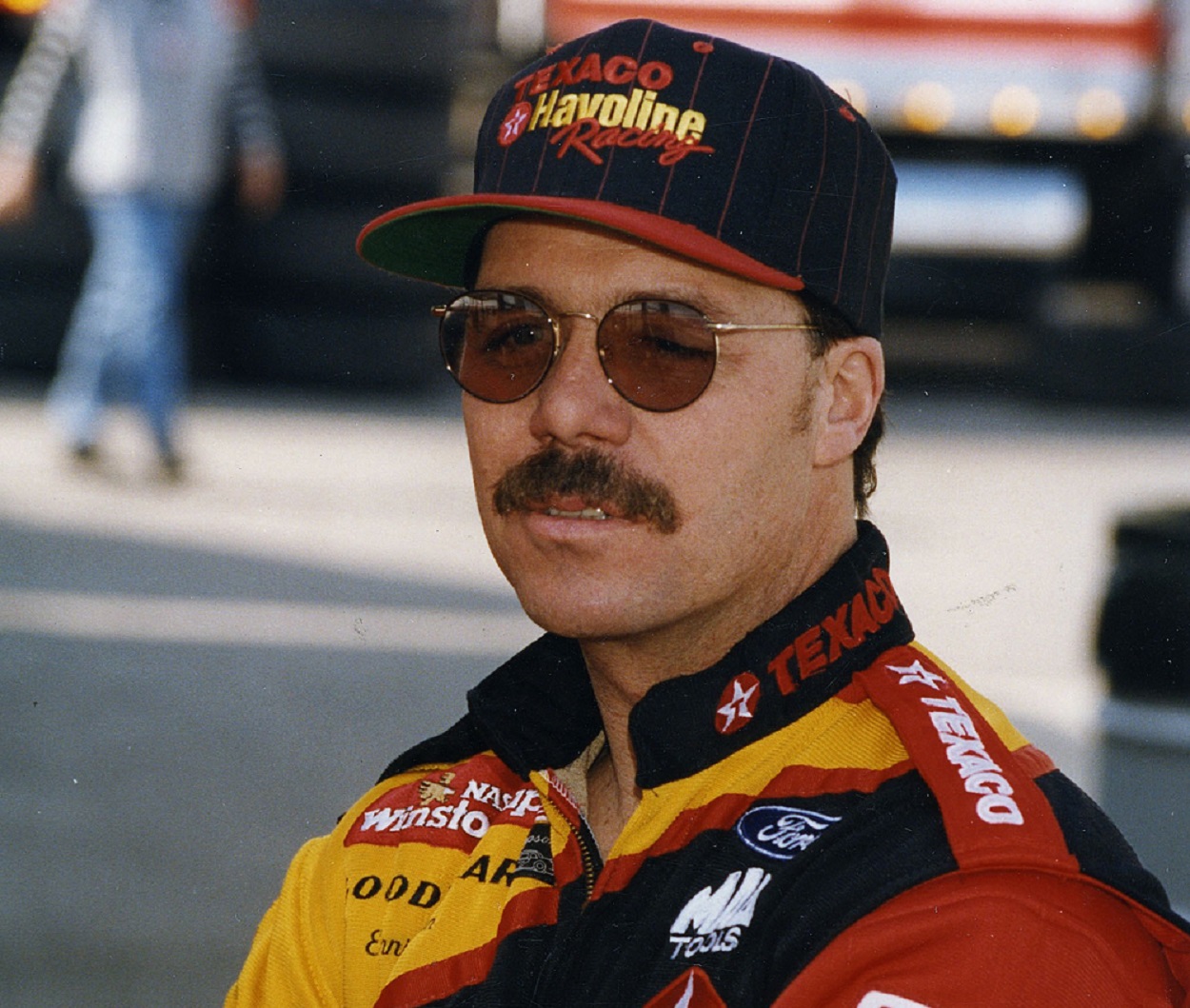 NASCAR Cup Series driver Ernie Irvan