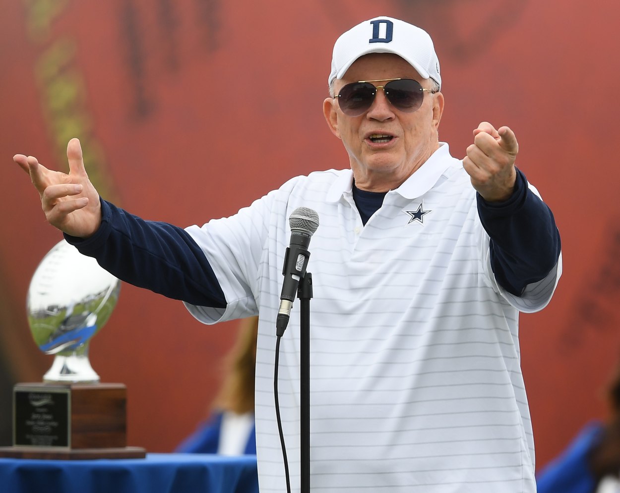 Dallas Cowboys owner Jerry Jones in 2021.