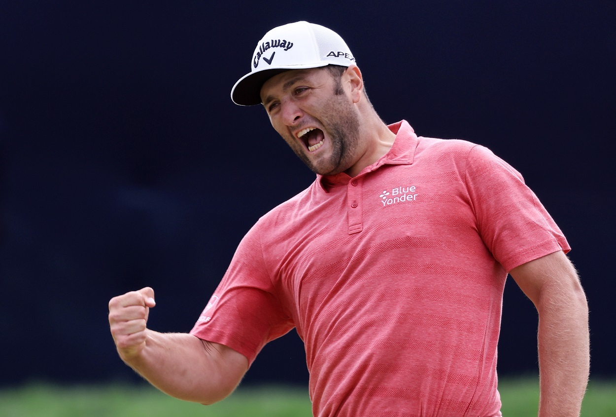 Jon Rahm during the final round of the 2021 U.S. Open