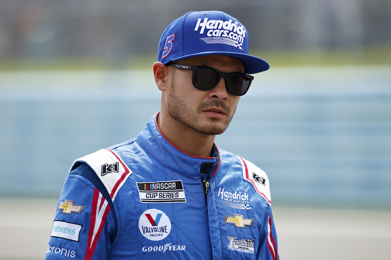 Kyle Larson before Cup Series race at Watkins Glen