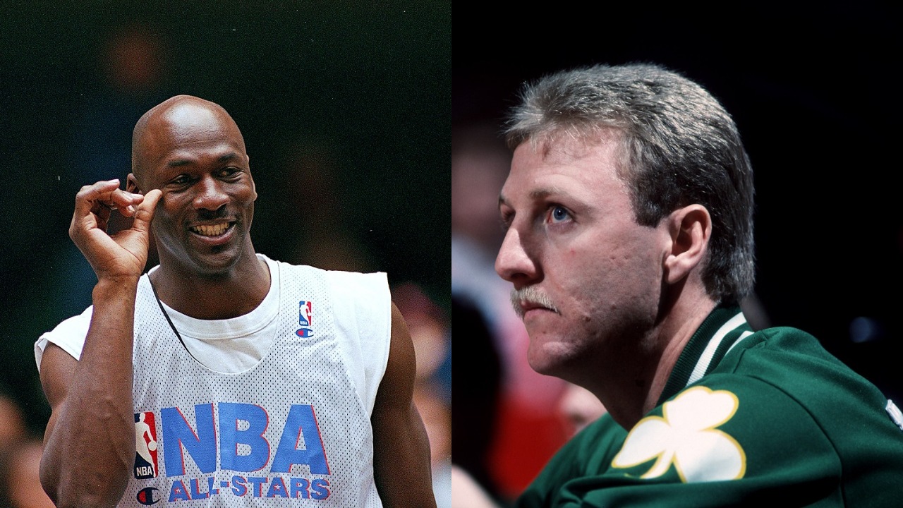 Hall of Famers Michael Jordan and Larry both became legendary trash-talkers in NBA history.